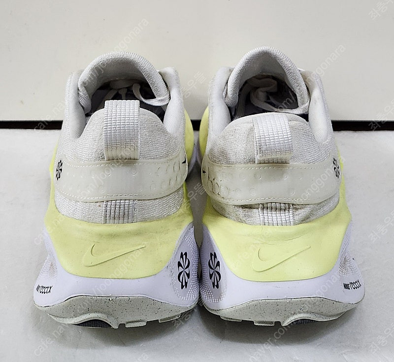 [285] 나이키 리액트X 인피니티런 플라이니트4 로우 화이트라이트레몬 매쉬초경량 런닝화스니커즈단화--6