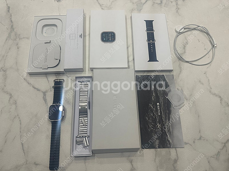 애플워치 울트라2 49mm 티타늄 셀룰러 판매합니다.--0