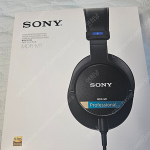 소니 sony mdr-m1 유선헤드폰