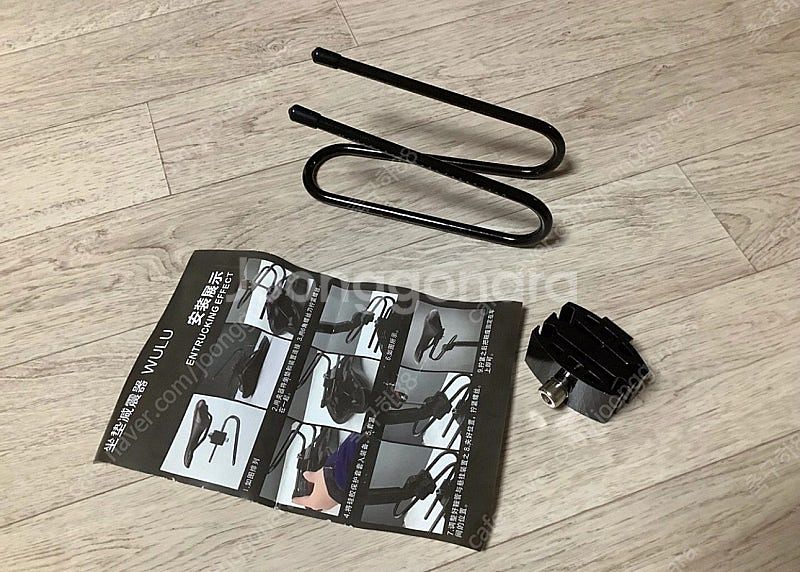 자전거안장 서스펜션 스프링안장 쿠션 레일식--0