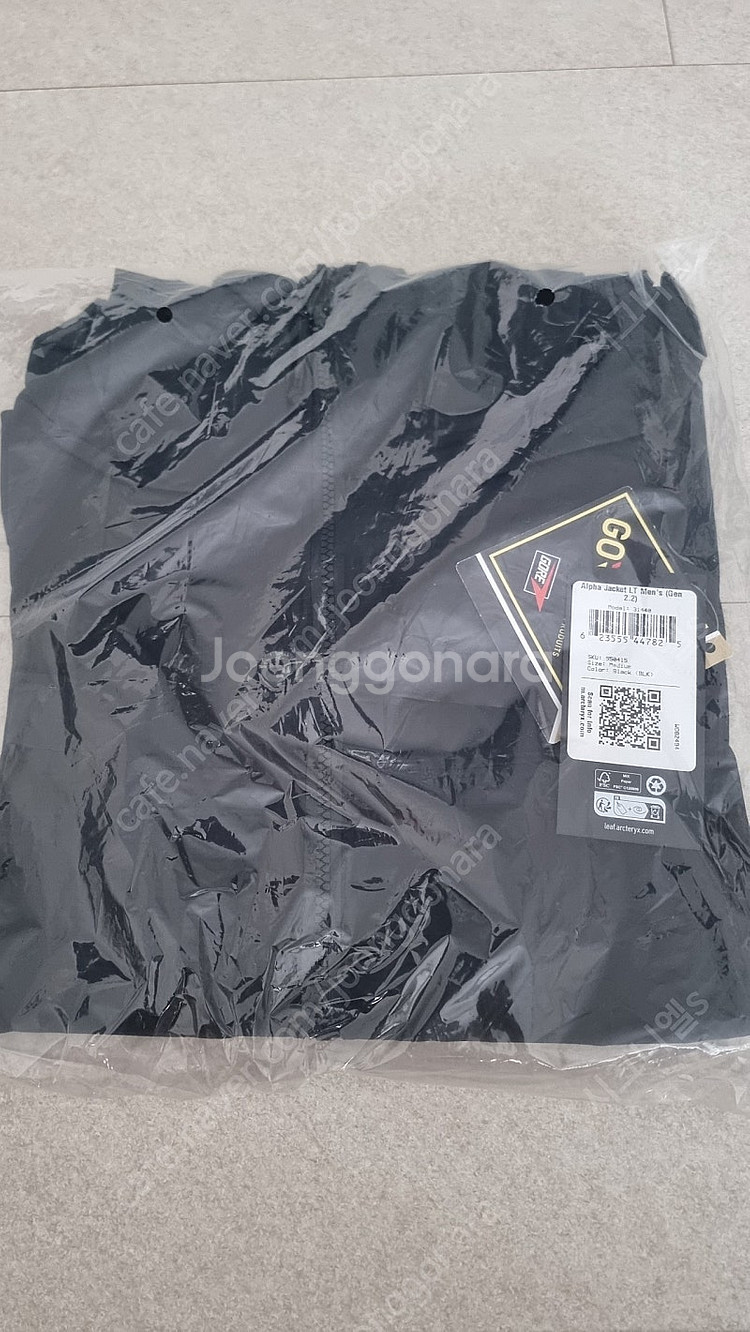 아크테릭스 리프알파자켓LT Gen2.2 검정 M,L--1