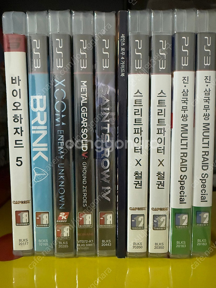 플스3 PS3 정발 밀봉 타이틀 일괄 택포--0