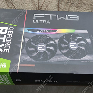 에브가 EVGA FTW3 ultra RTX 3090 (AS기간 3월27일까지)