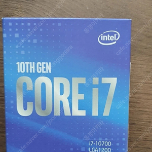 cpu i7 10700 미개퐁 판매합니다