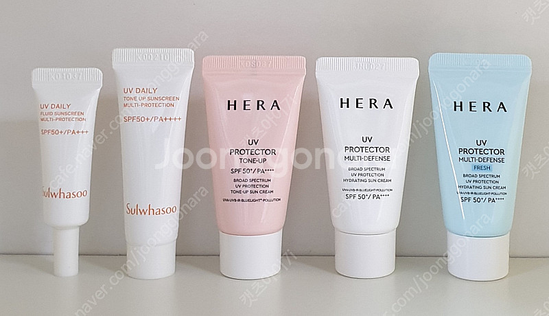 설화수 상백 헤라 톤업선크림 플루이드 프로텍터 멀티디펜...--0