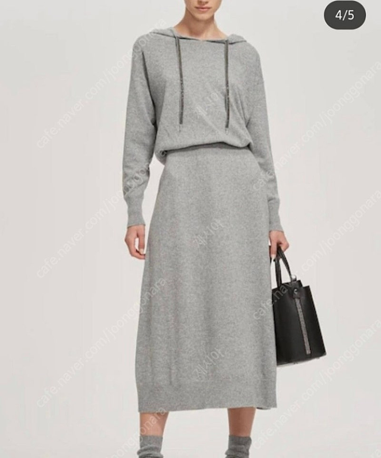 파비아나 필리피 울캐시미어 모닐리 원피스40 새상--5