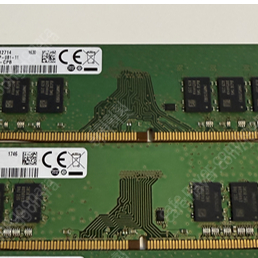 삼성 DDR4 8G 2400 * 2장 판매합니다.