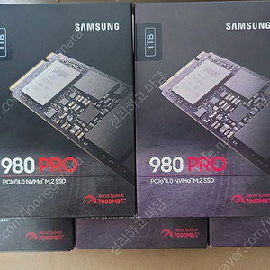 삼성 980 PRO(NVMe) 1 TB SSD (미개봉 새제품)