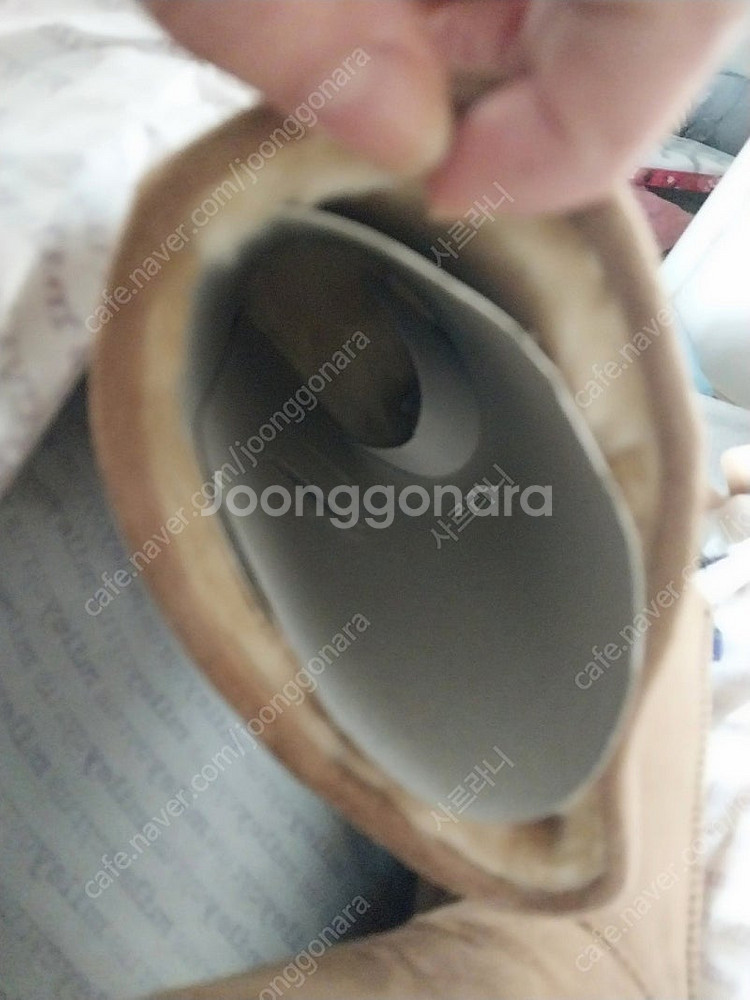 여성 미들 털부츠(그레이/카멜-240사이즈만)--2