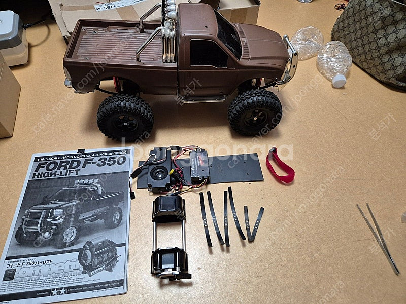 타미야 f350 트럭 3단미션 부품용 rc카 알씨카--0