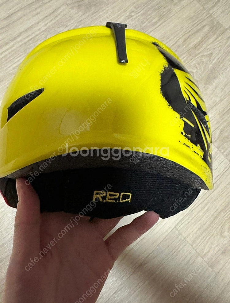 스키 스노우보드 RED 헬맷 팝니다--0