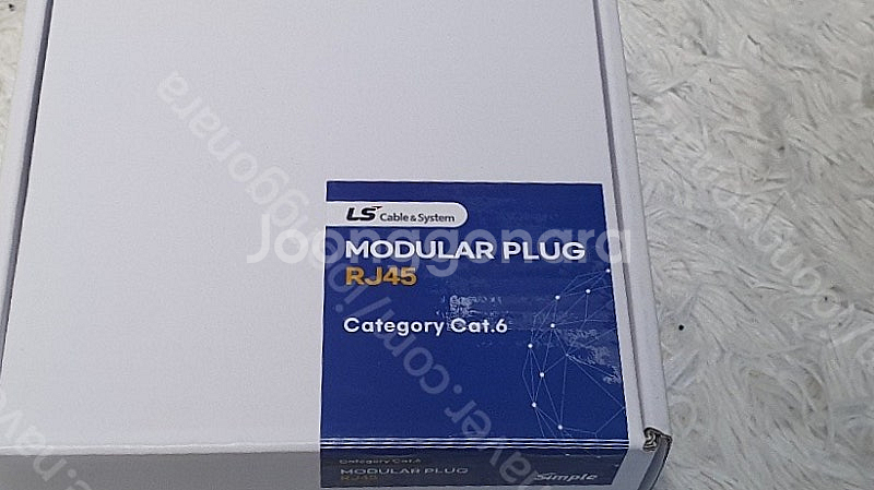 LS전선 RJ45 커넥터 UTP 잭 EZ CAT6 관통...--2