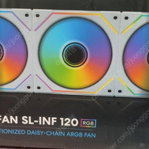 삽니다)리안리 sl-inf 120 rgb 화이트 리버스 3개/ sl-inf 140 rgb 화이트 1개