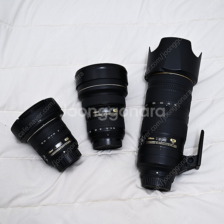 니콘 8-15, 70-200e fl, 12-24N--0