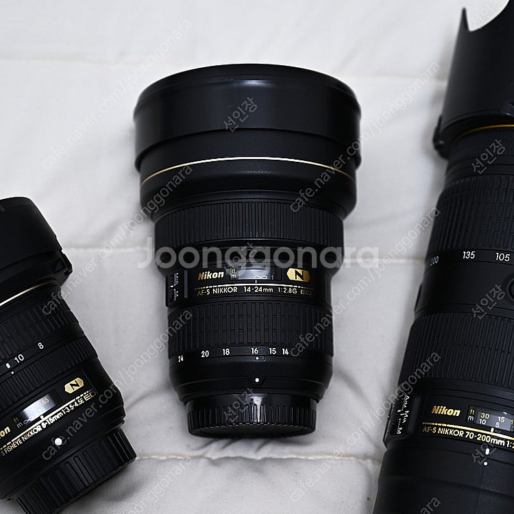 니콘 8-15, 70-200e fl, 12-24N--2