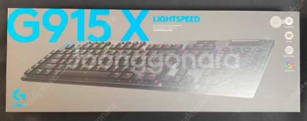 정품 로지텍G G915 X LIGHTSPEED 무선 게...--1