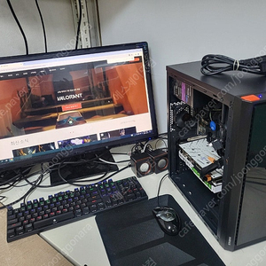 게이밍가성비 10400F+GTX1660슈퍼+16GB+250GB 게이밍 조립PC판매합니다