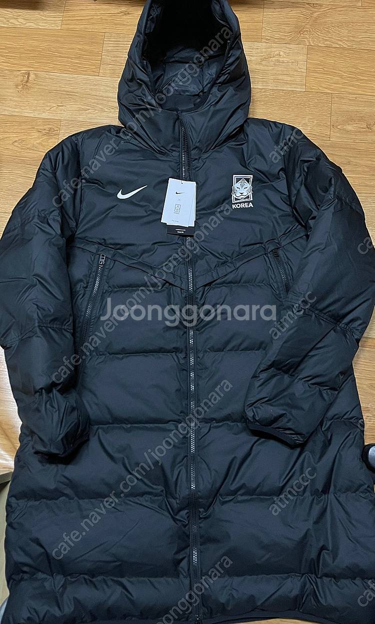 대한민국 축구대표팀 국가대표 나이키 국대 롱패딩 M,L...--1