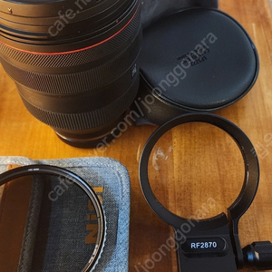 캐논 RF 28-70mm F2.0L USM + 후드 + bw필터 + 삼각대 마운트 , 2870 ND필터 등 팝니다.