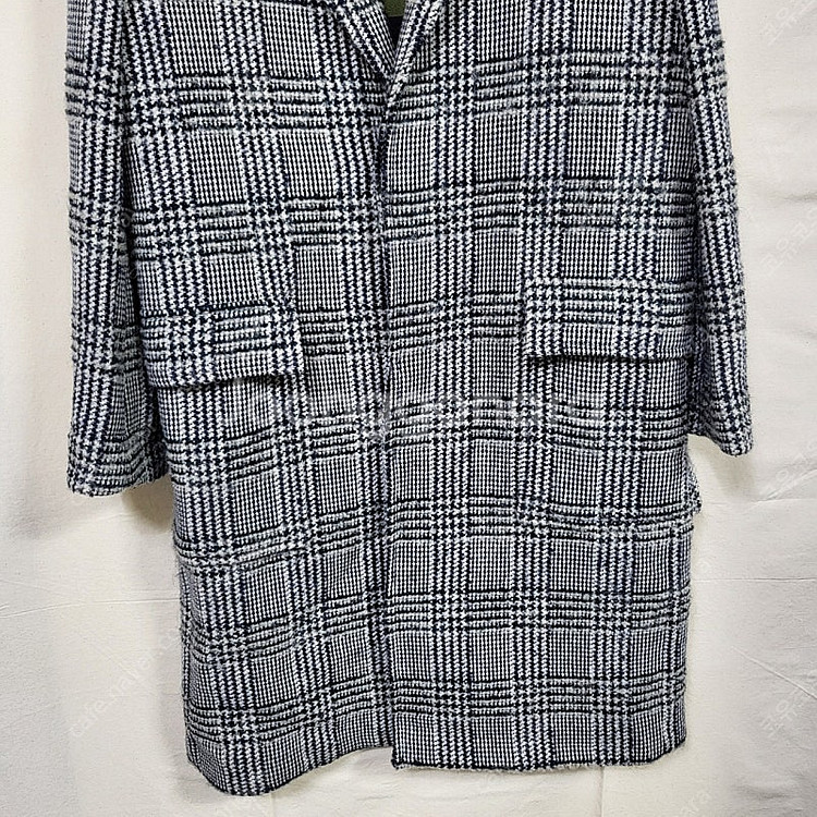 쟈딕앤볼테르 알파카 체크 코트--2