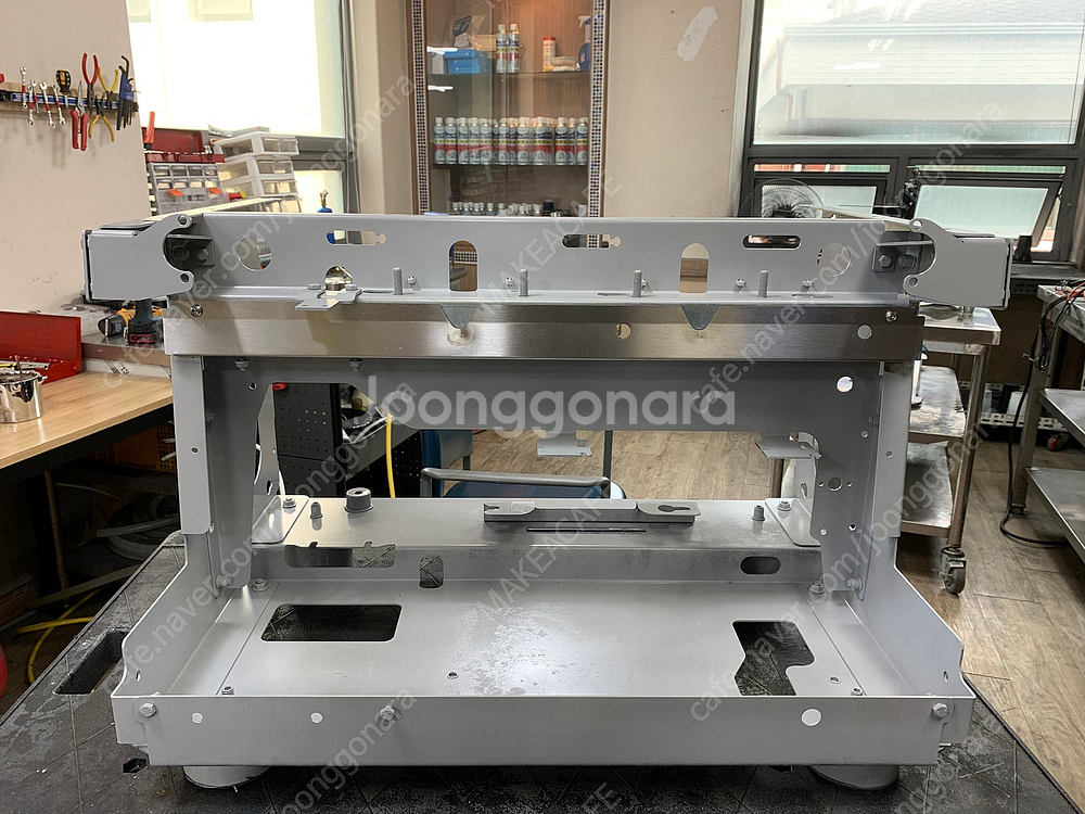 ■오버홀완료 커피머신■ 달라코르테 EVO2 2그룹 화이트 판매합니다.--5