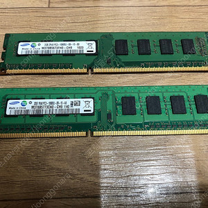 데스크톱용 메모리 DDR3 2Gb 2개 일괄 판매 합니다