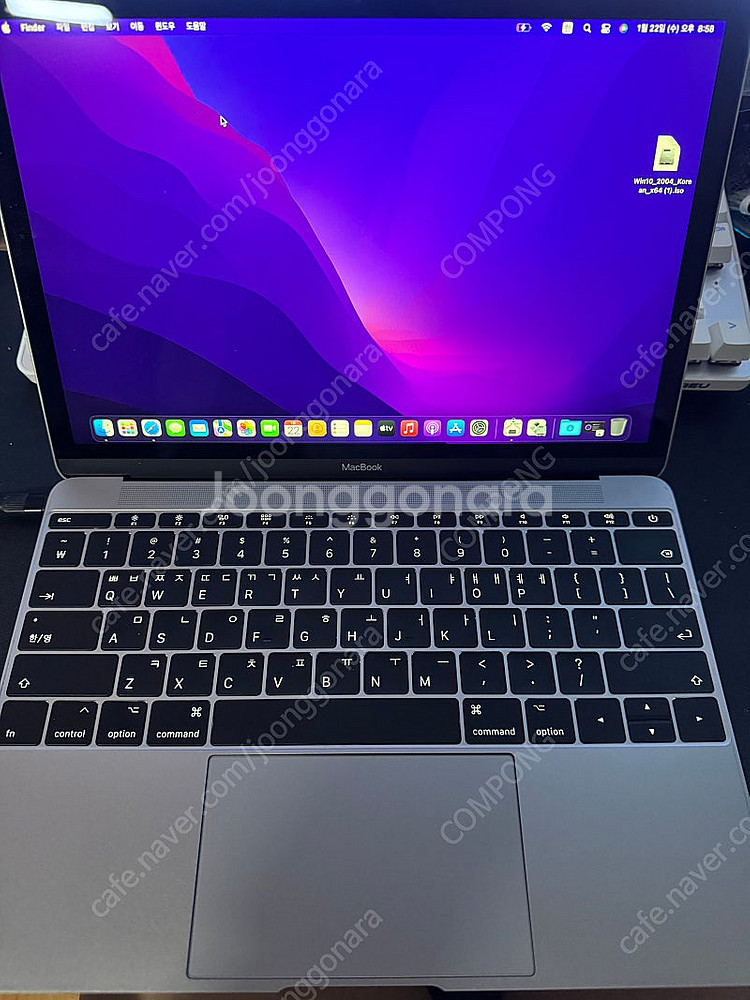2017 뉴맥북 12인치 CTO i7/16G/256G--3