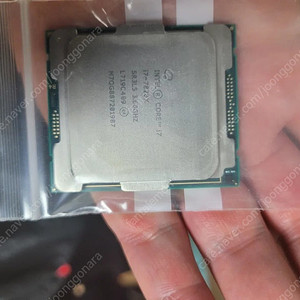 I7 7820X cpu 단품 팝니다.