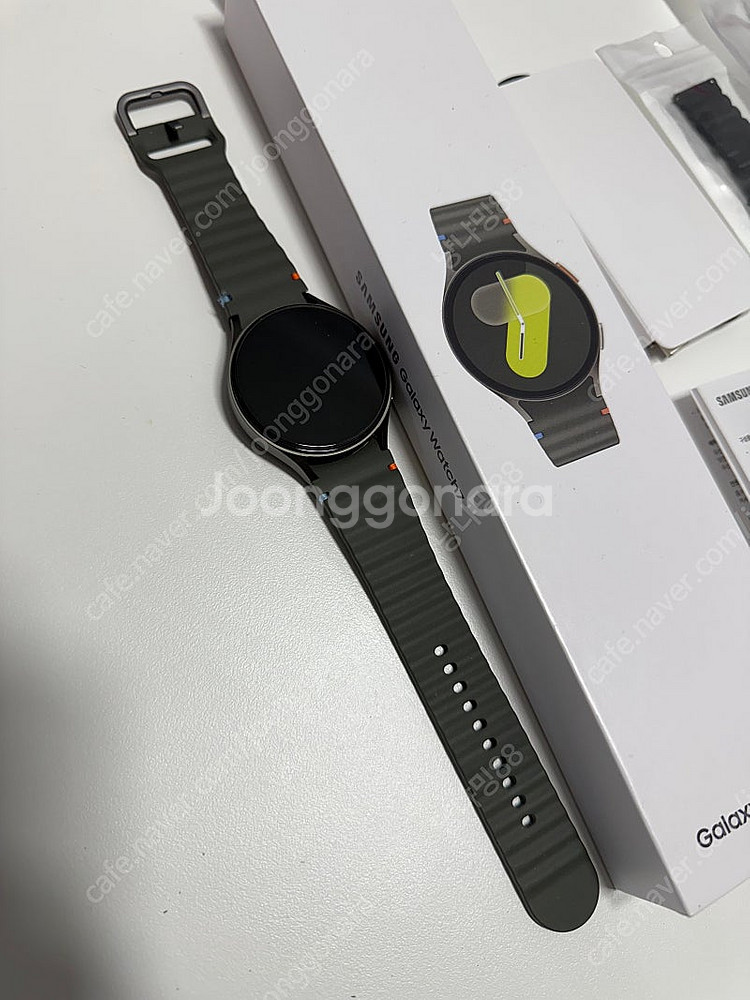 갤럭시워치7 44mm 그린 색상 팝니다. (악세사리 포...--1
