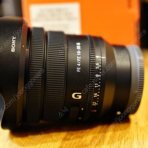 소니 16-35mm 줌 렌즈 Sony FE PZ 16-35mm F4 G SELP1635G 판매합니다.