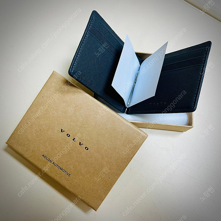 볼보 머니클립 지갑 팝니다.--1