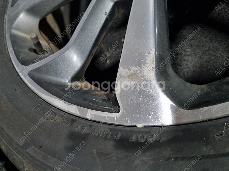 3368 티볼리 순저휠타이어 한대분SET 타이어 브랜드...--7