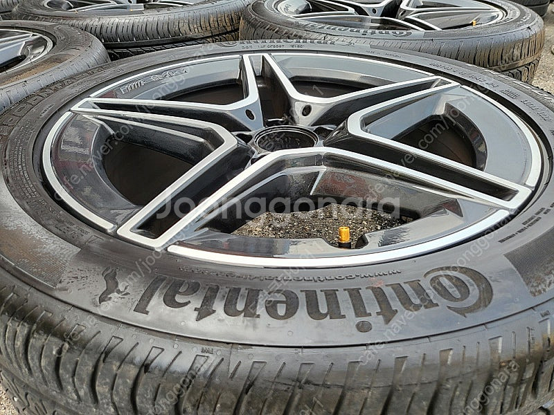 [판매] 벤츠 W223 S클래스 19인치 순정휠 타이어 세트 팝니다. 255 45 19--5