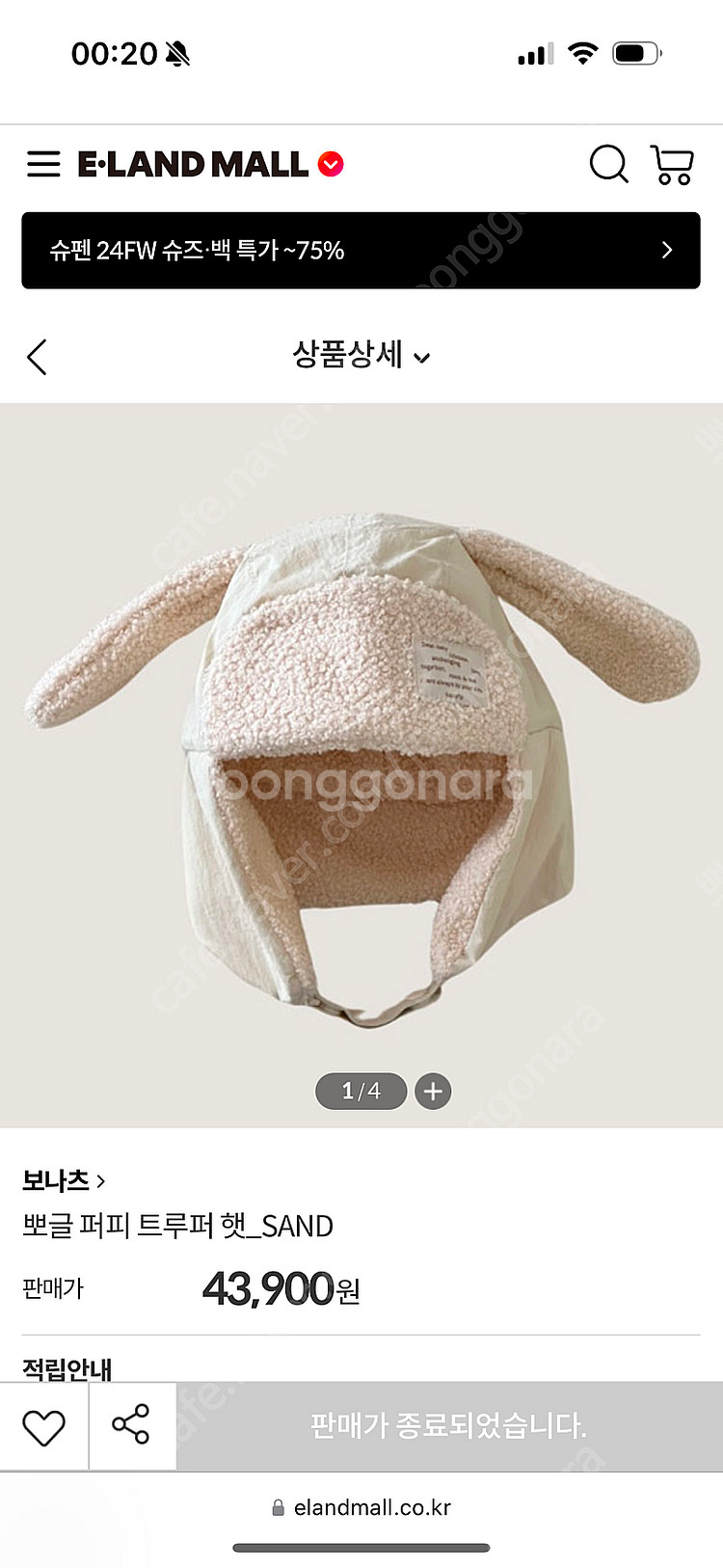 보나츠 모자--0