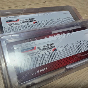 JUHOR DDR5 6000mhz 16GB 2개 미개봉 새제품