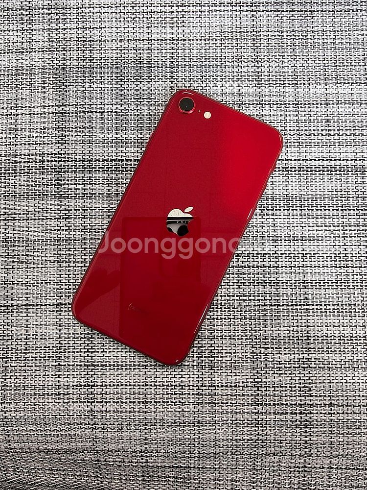(새상품급) 아이폰 SE3 64G 레드 배터리100% ...--0