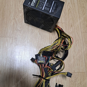 중고파워. 선루트 플렛 700w1개. 스톰 850w1개 정리