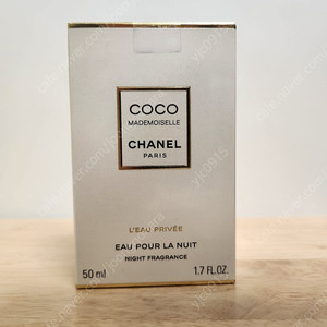 [CHANEL]샤넬 코코 마드모아젤 로 프리베 오 뿌르 라 뉘(50ml)116250 새상품팝니다.