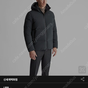 UBR 타이푼 자켓 구스 다운 숏패딩 블랙 XL(105정도)