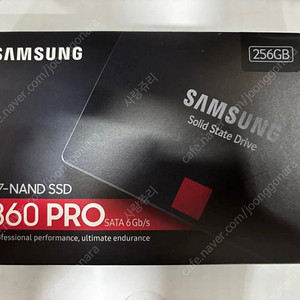 삼성 860 PRO 2TB / 512GB / 256GB 판매 합니다.