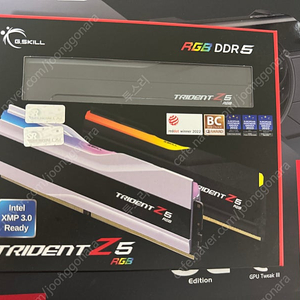 지스킬 트라이던트Z5 DDR5 CL30 6000 64GB 램 판매합니다.