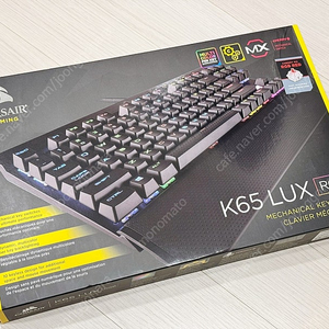 커세어 K65 LUX RGB 키보드(적축)