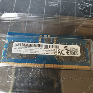 레노버 loq 15 노트북 ramaxel ddr5 4800 12GB 메모리 팝니다.