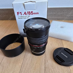 삼양 85mm f1.4 (mf 소니마운트)