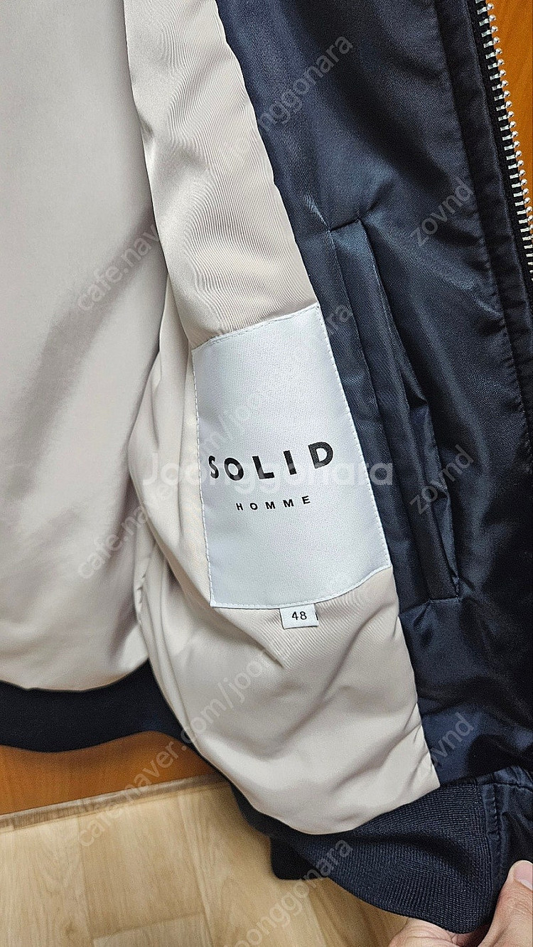 22FW 솔리드옴므 마원 새제품(48size)--4