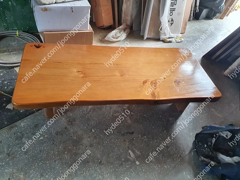 거실 원목 테이블 탁자 판매합니다 이미지