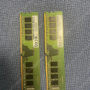 삼성 ddr4 pc4 3200 16gb 2장 팝니다