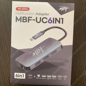 6in1 어댑터 멀티허브 MBF-UC6IN1