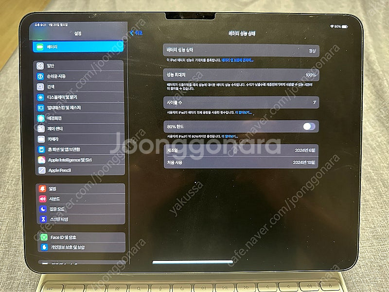 [가격내림]m4 아이패드프로 1tb 셀룰러 스탠다드글라...--0