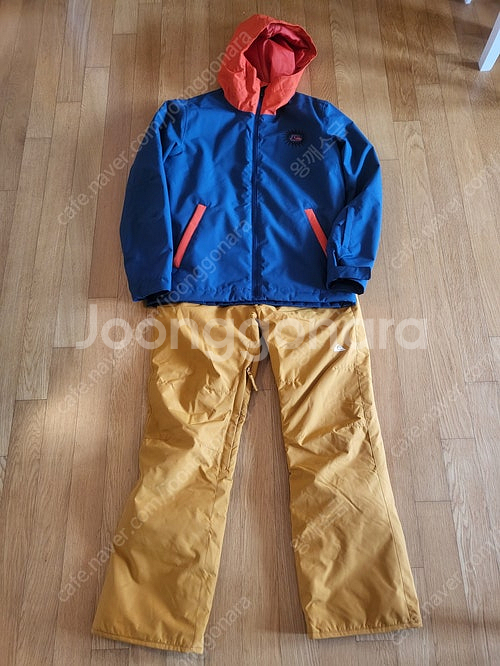 퀵실버 주니어 스키복 세트 16--0